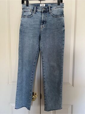 Kensie Light Wash Straight Leg Jeans - Blue